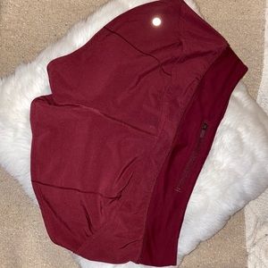 Lululemon speed up shorts size 10, 2.5in inseam